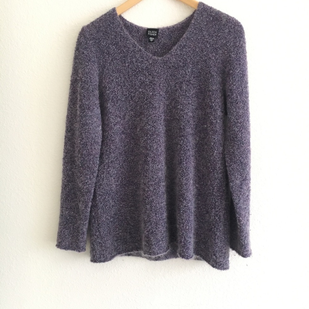 Eileen Fisher Italian Yarn pull over sweater